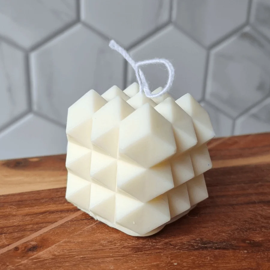 Geo Cube Candle - Image 2
