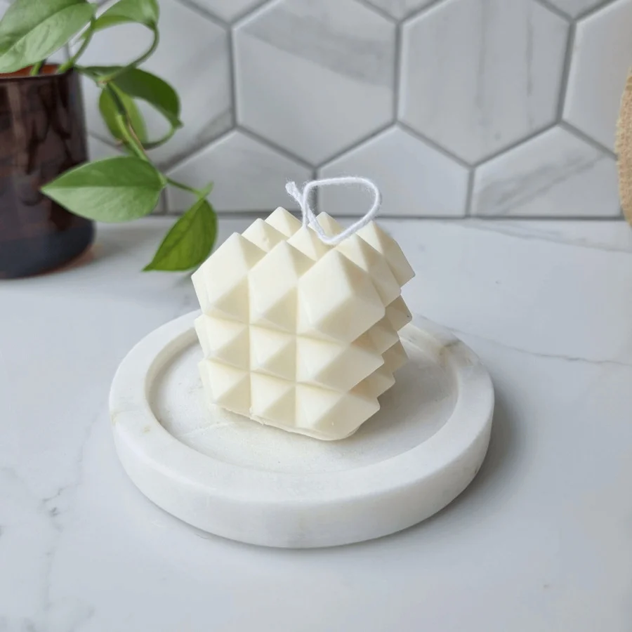 Geo Cube Candle